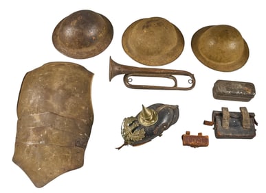 Collection of Mixed WWI Militaria