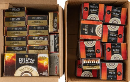1400 Rounds of Mixed 45 ACP Defense Ammunition