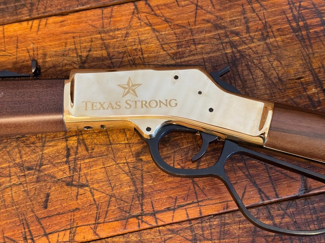 For Flood Victims | Texas Strong Engraved Henry Lever Action Carbine