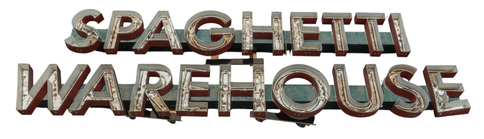 Monumental Spaghetti Warehouse" Metal Sign (1 of 1)