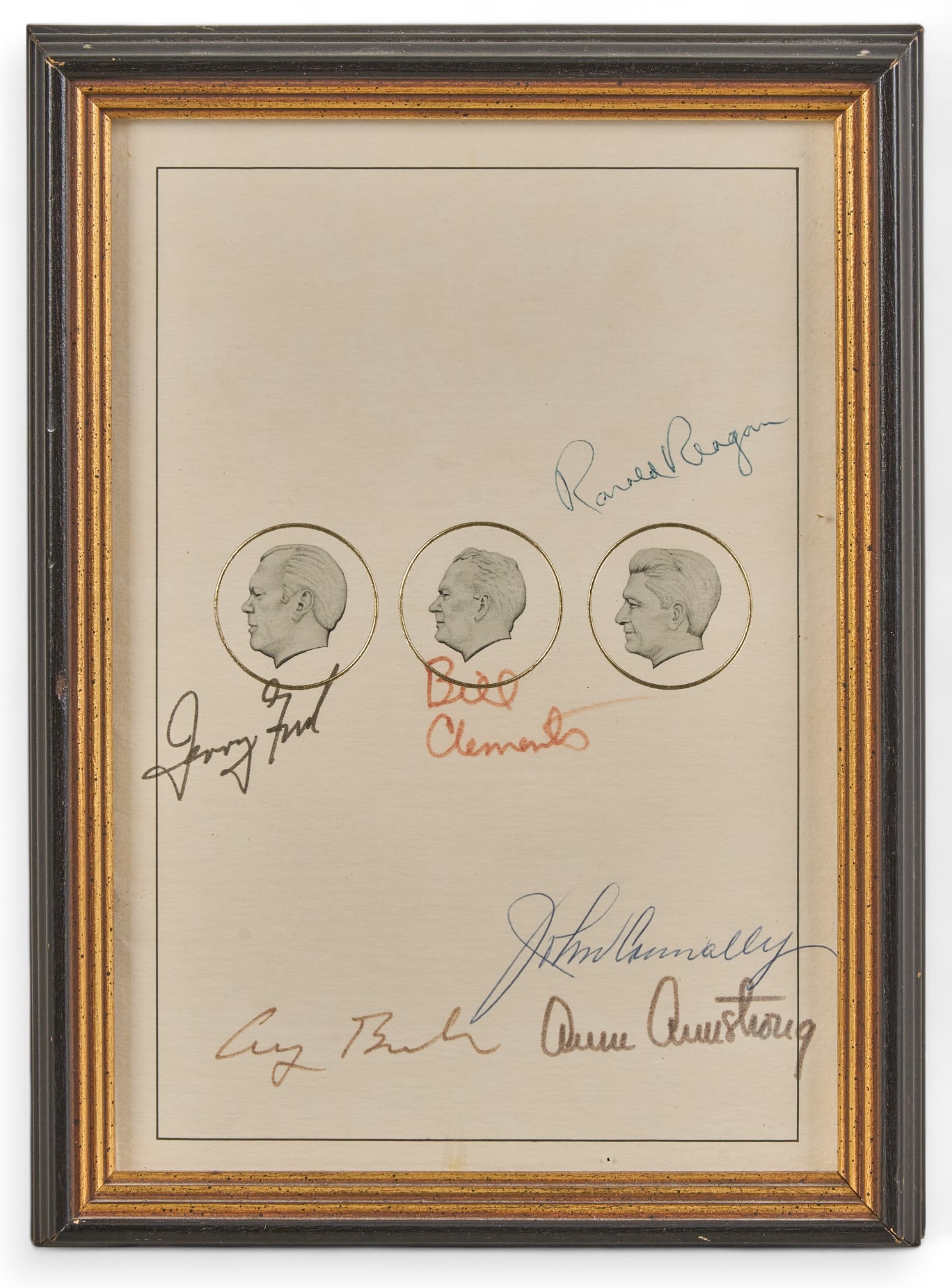 Republican Party Signatures Framed Print (1 of 6)