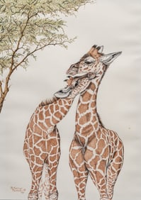 Sherry Steele, Two Giraffes