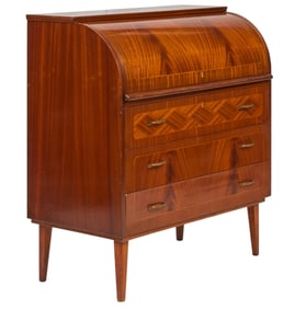 Roll Top Desk with Drawers
