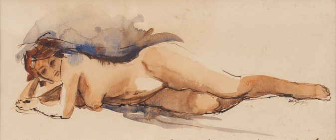 Clay McGaughy, Reclining Nude