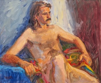 Diane McDonald, Pensive Nude Portrait
