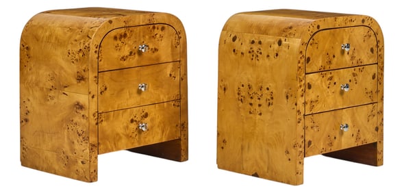 Pair of Art Moderne Nightstands