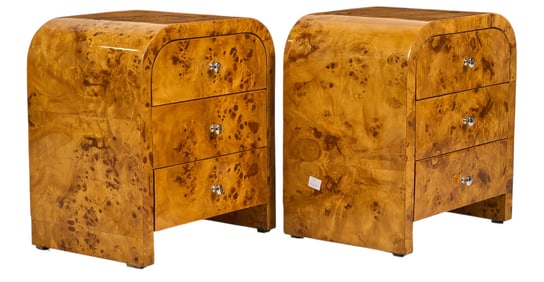 Pair of Art Moderne Chest of Drawers