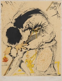 Salvador Dali, "Don Quixote Overwhelmed"