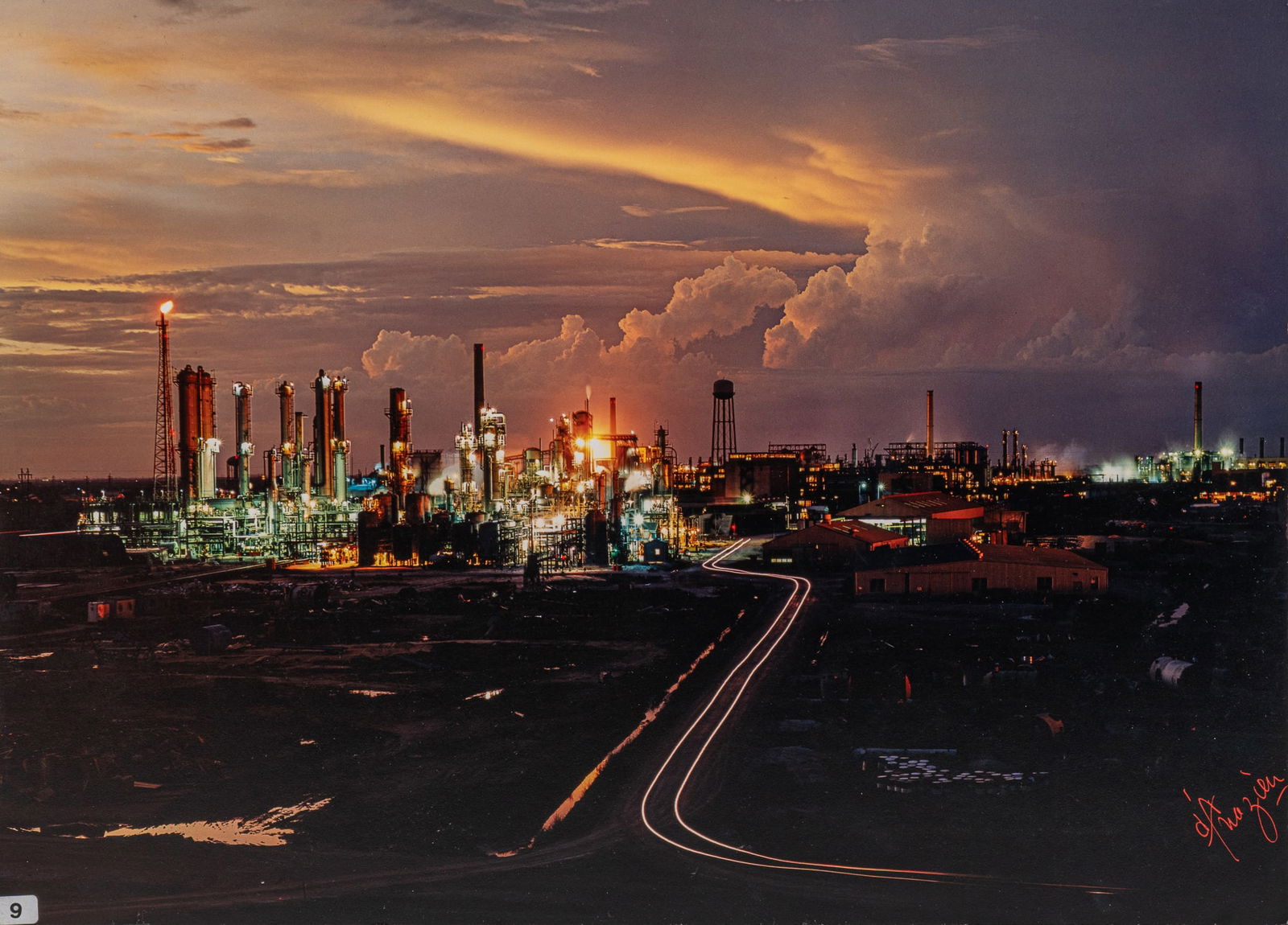 Arthur d'Arazien, "Chemical Plant, Union Carbide Corp." Dye Transfer (1 of 6)