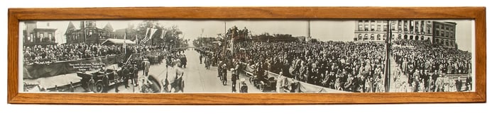 E. O. Goldbeck, President Coolidge in Omaha