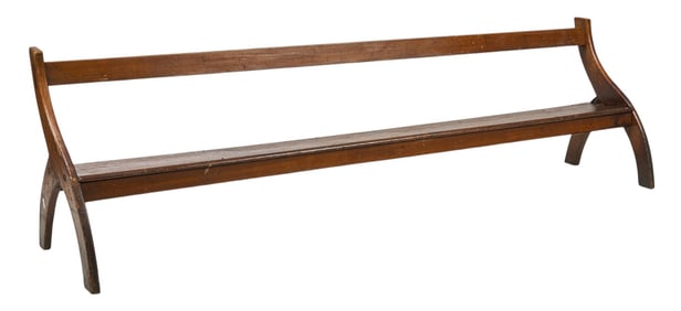 Vintage 9 Ft. Wide Church Pew Bench