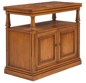 Drop Leaf Wooden Server