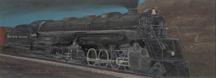 A. Schubert, Northern Pacific Train, 1939