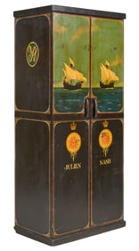 Painted Nautical Wardrobe