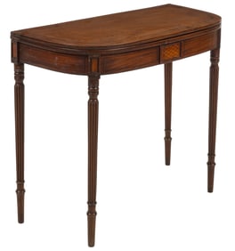 Vintage Flip-Top Game Table