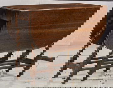 Drop Leaf Barley Twist Table