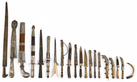 Collection of (20) Knives and Daggers
