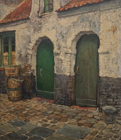 Robert Boudry, Villa Entrance, 1936