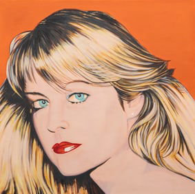 Gilbert Duran, Farrah Fawcett after Warhol