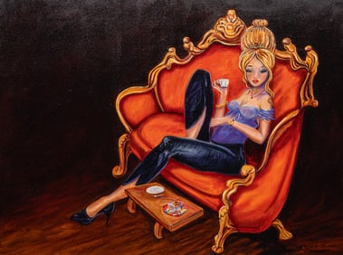 Gilbert Duran / Rodulfo Gaudi, "Cappuccino Girl"