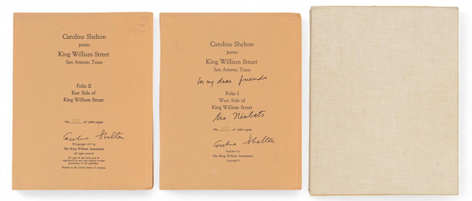 Caroline Shelton, "King William", 2 Folios (1 of 19)
