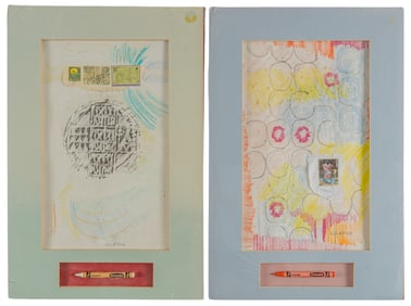 Brother Cletus Behlmann, Travel Rubbings with Stamps