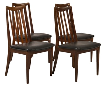 (4) English Mid-Century Chairs