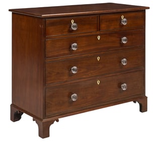 English Dresser with Crystal Pulls