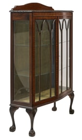 English Glass Display Cabinet