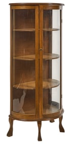 Glass Door Curio Cabinet