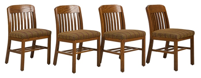 Set of Four Mission Style Chairs