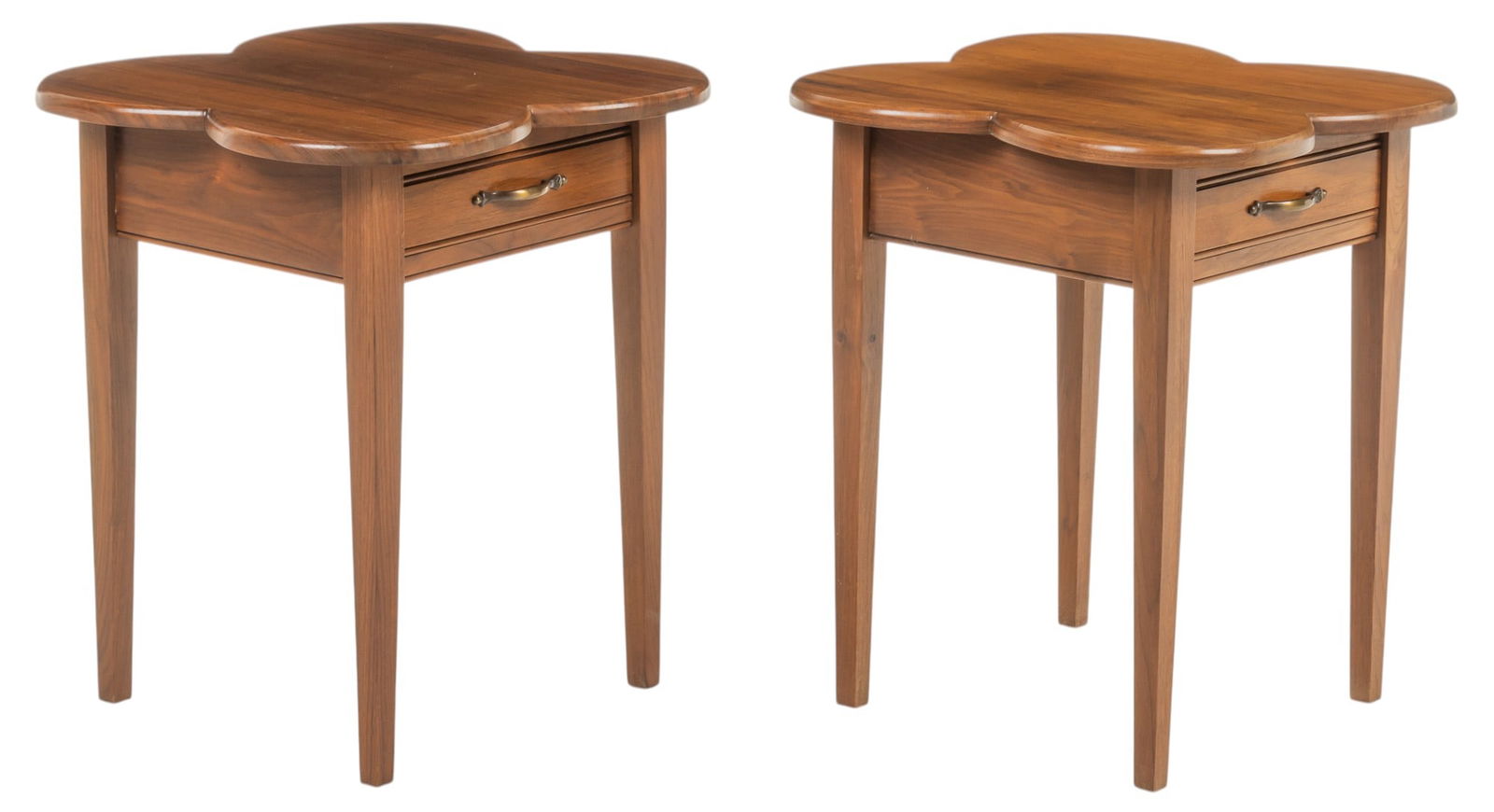 Pair of Clover-Top Side Tables (1 of 9)