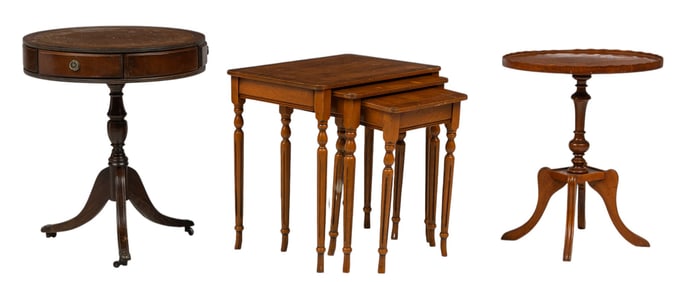 (3) Pieces of Vintage Furniture