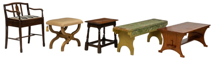 (5) Vintage Seats