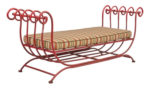 Metal Garden Bench
