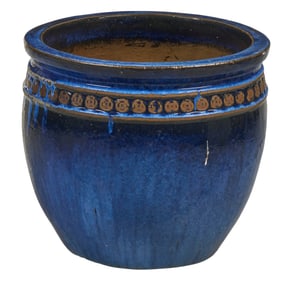 Large Ceramic Glazed Vase