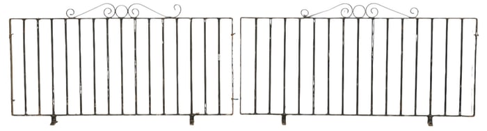 Pair of Wrought Iron Gates