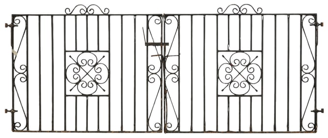 Pair of Wrought Iron Gates