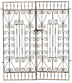 Wrought Iron Gate Doors
