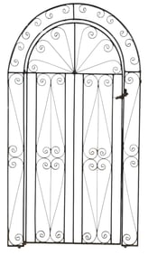 Wrought Iron Gate Door