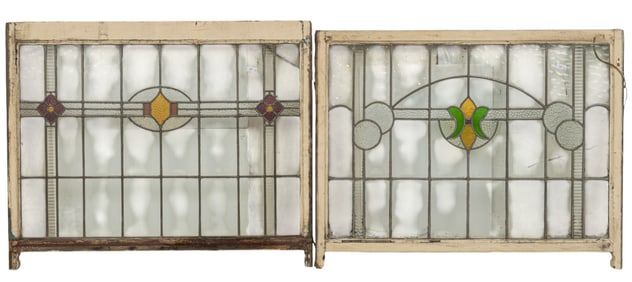 (2) Stained Glass Windows