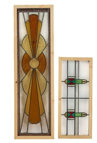 (2) Stained Glass Windows