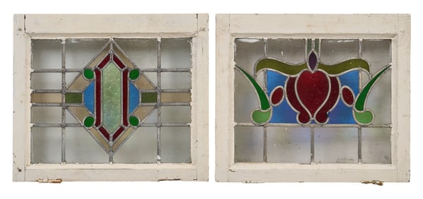(2) Stained Glass Windows