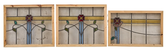 (3) stained glass