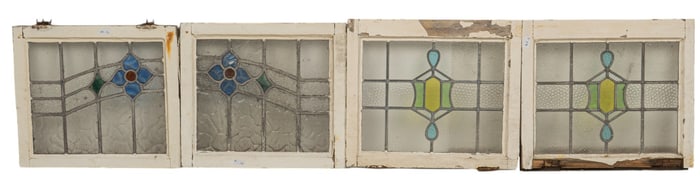 (4) Stained Glass Windows