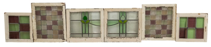 (6) Stained Glass Windows