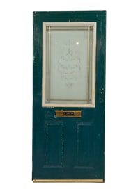Architectural Door with Frosted Window