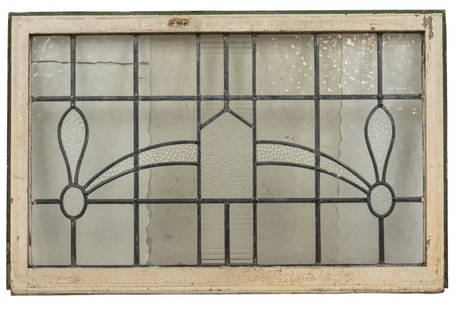 Leaded Glass Window: Stained glass window
