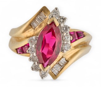 10K Ruby Ring