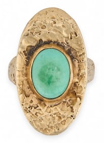 14K James Avery Turquoise Ring